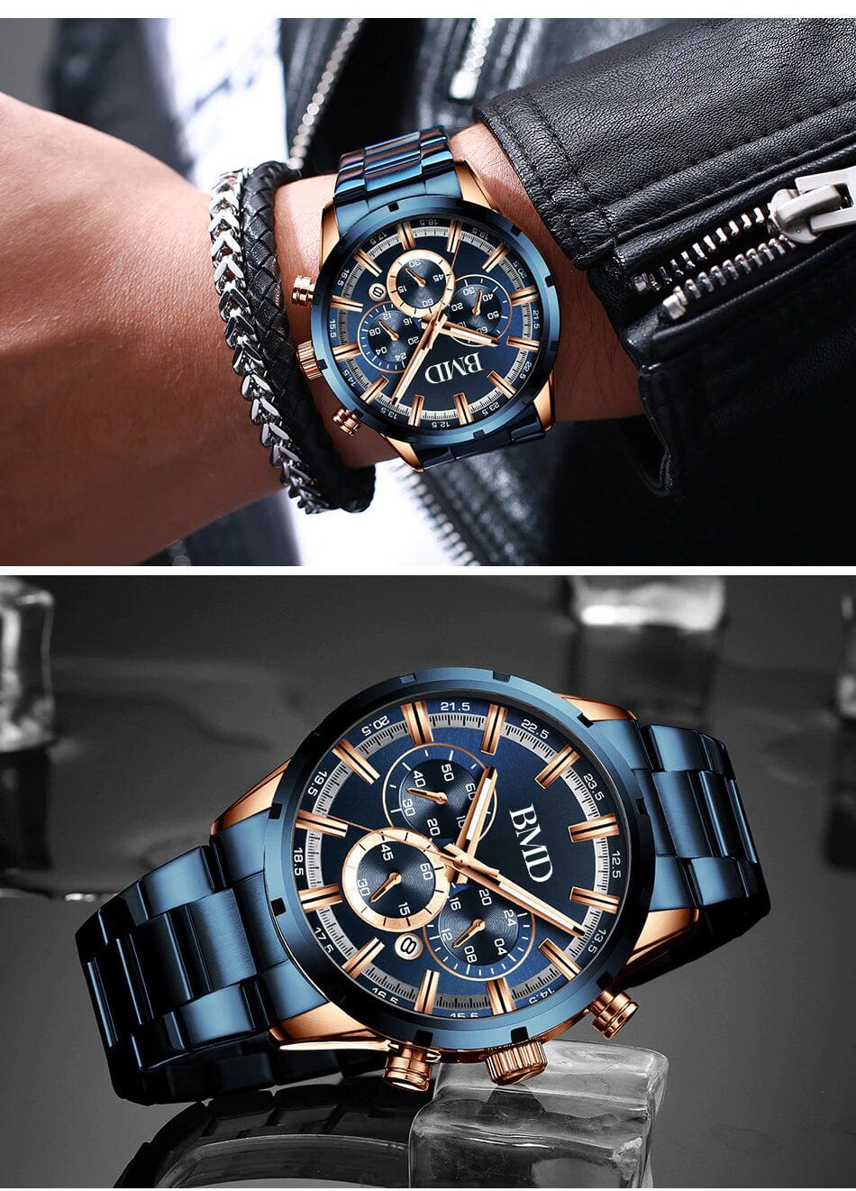 BMD Masculino Chronograph Watch - Birthmonth Deals