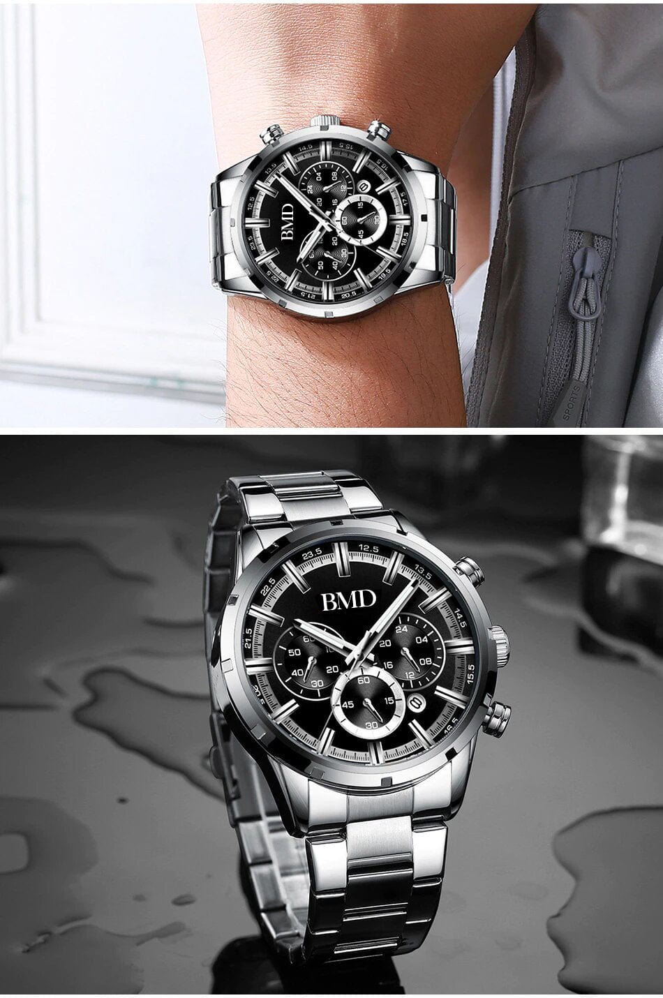 BMD Masculino Chronograph Watch - Birthmonth Deals