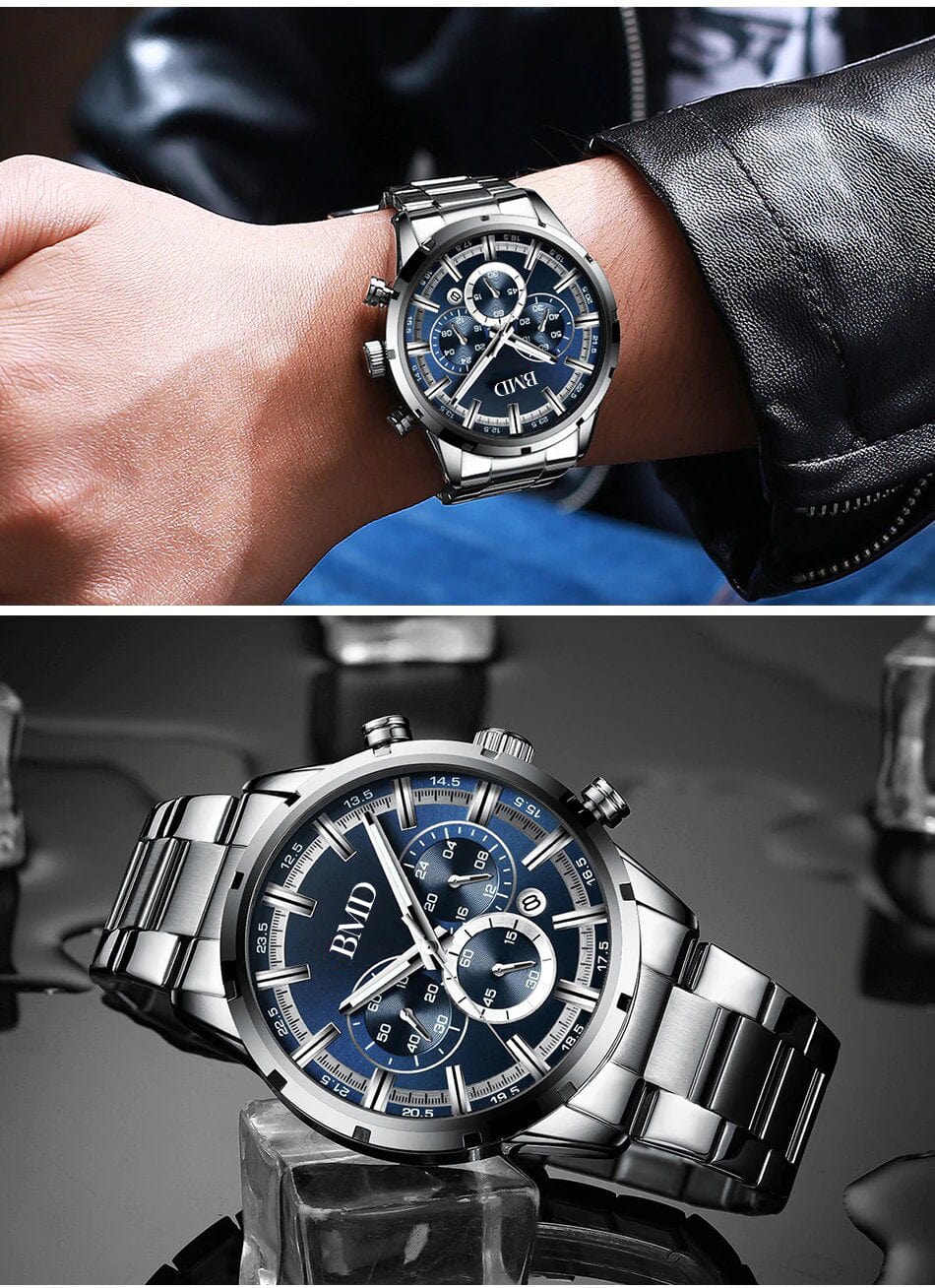 BMD Masculino Chronograph Watch - Birthmonth Deals