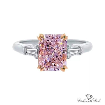 October Tourmaline Birthstone Ring - Birthmonth Deals