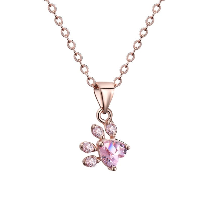 Felicity Paw Necklace - Birthmonth Deals