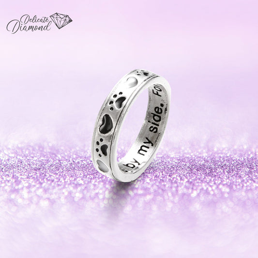 Forever Promise Paw Ring - Birthmonth Deals