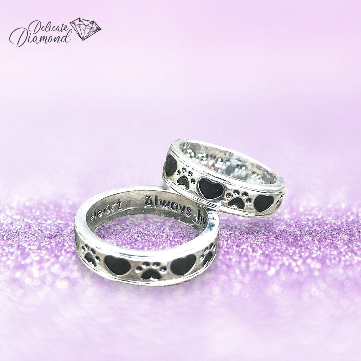 Forever Promise Paw Ring - Birthmonth Deals