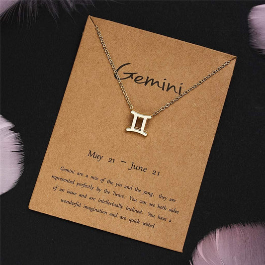 Gemini Necklace - Birthmonth Deals