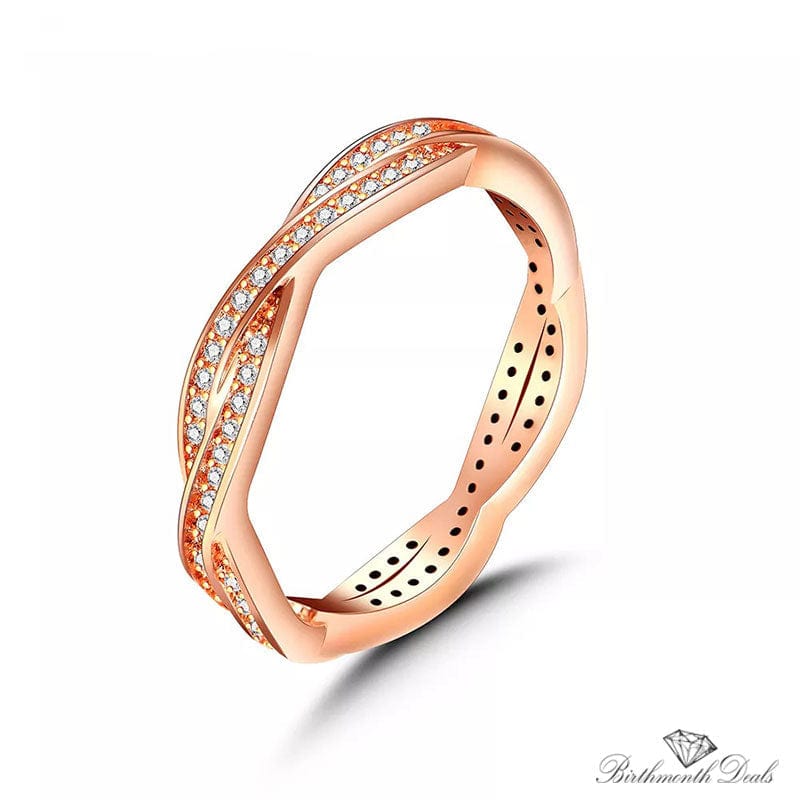 Hebe Twisted Ring - Birthmonth Deals