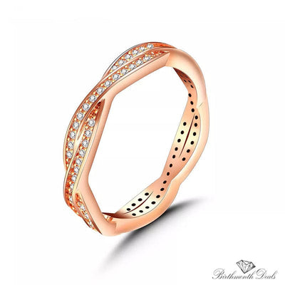 Hebe Twisted Ring - Birthmonth Deals