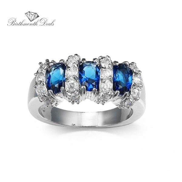 September Sapphire Birthstone Ring - Birthmonth Deals