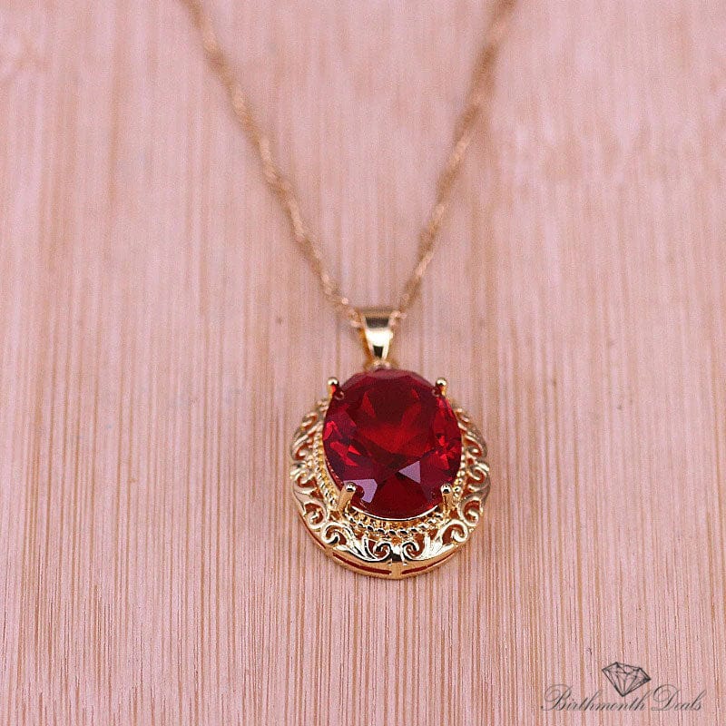 July Ruby Birthstone Jewelry Set - Birthmonth Deals