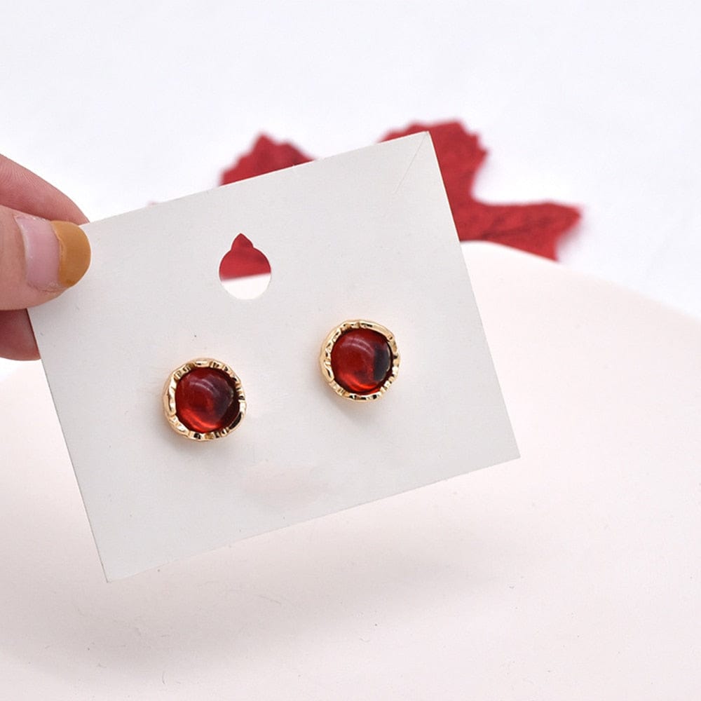 July Ruby Earrings - Birthmonth Deals