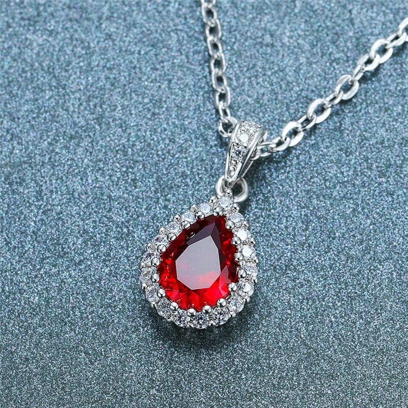 July Ruby Necklace - Birthmonth Deals