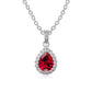 July Ruby Birthstone Necklace - Birthmonth Deals