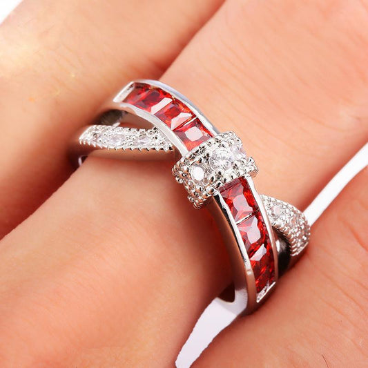 July Ruby Birthstone Ring - Birthmonth Deals