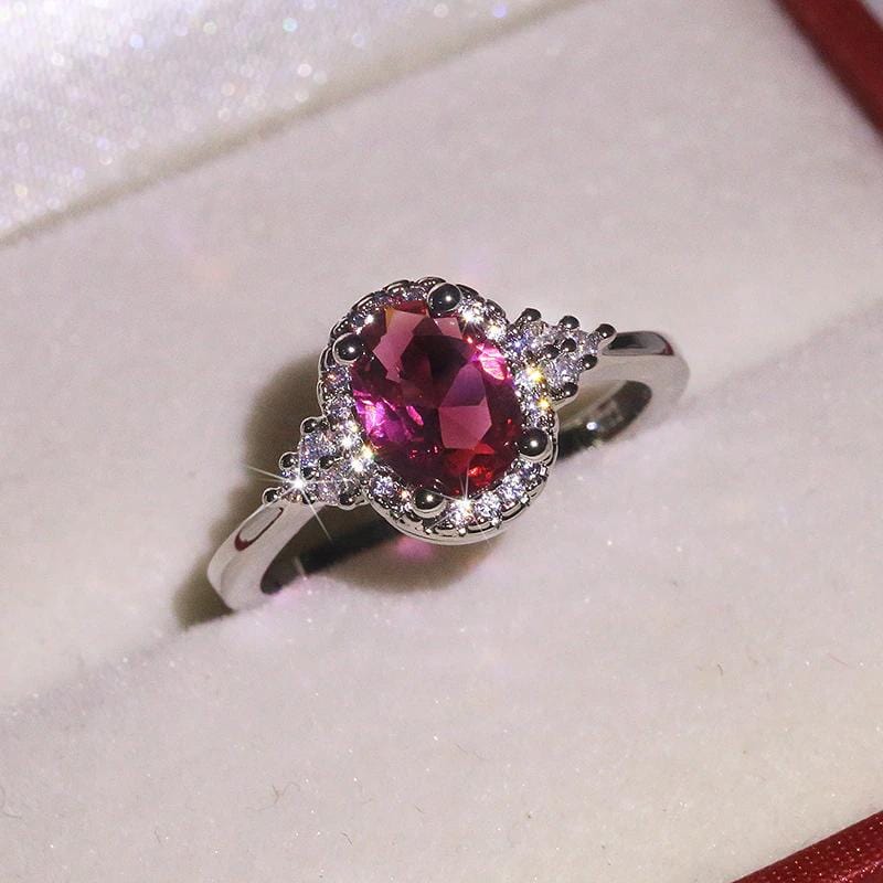 July Ruby Birthstone Ring - Birthmonth Deals