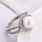 June Pearl Birthstone Ring - Birthmonth Deals