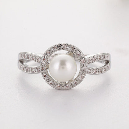 June Pearl Birthstone Ring - Birthmonth Deals