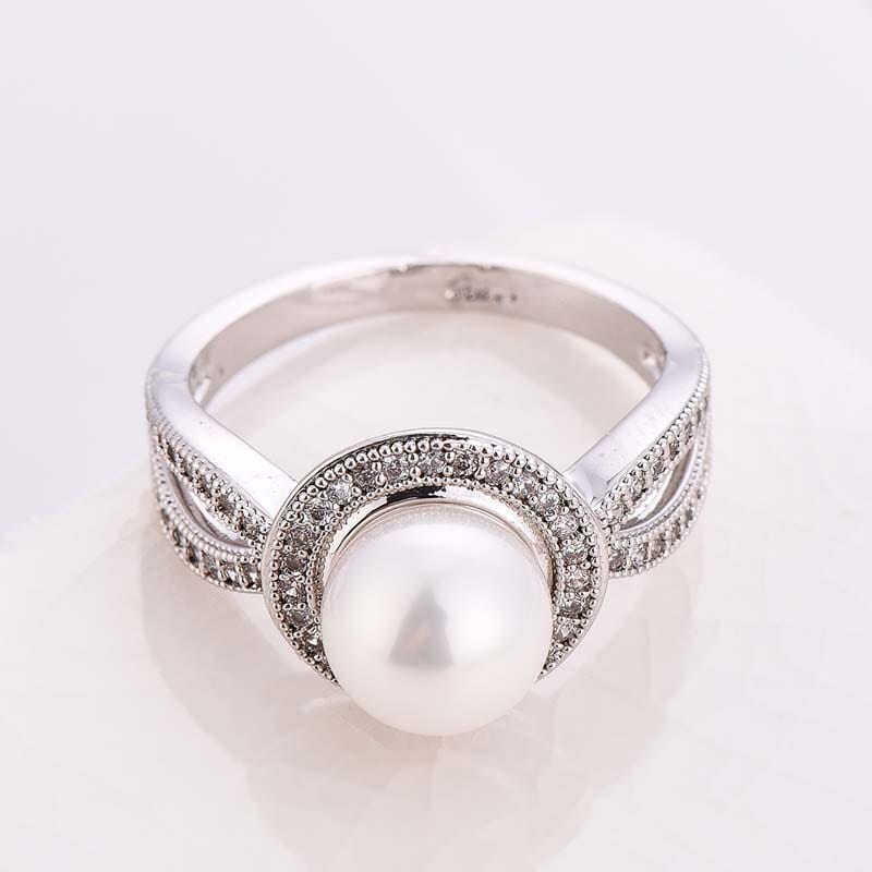 June Pearl Birthstone Ring - Birthmonth Deals