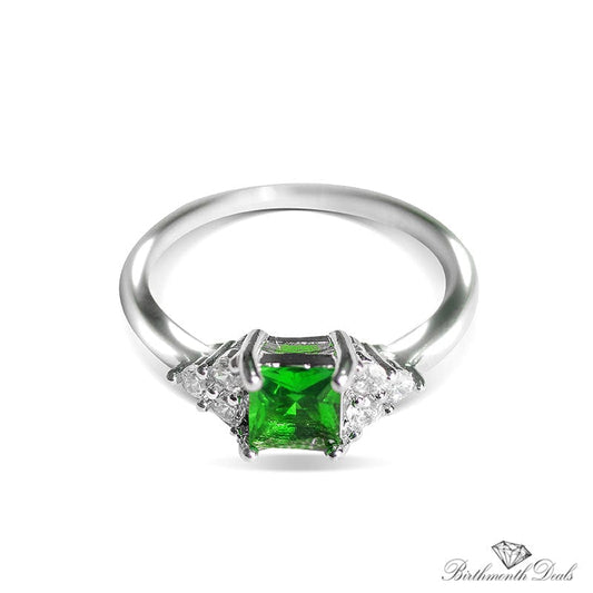 May Emerald Birthstone Ring - Birthmonth Deals