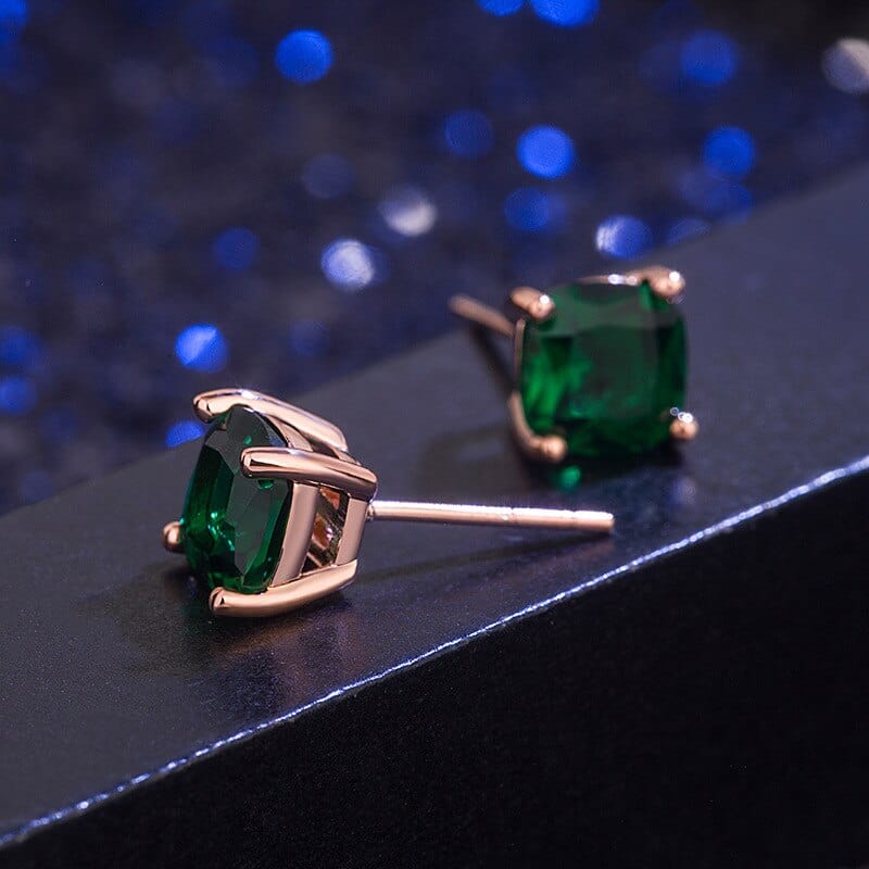 May Emerald Earrings - Birthmonth Deals