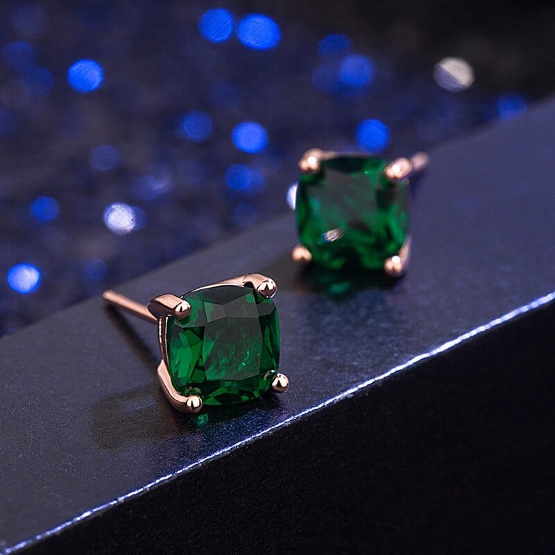 May Emerald Earrings - Birthmonth Deals