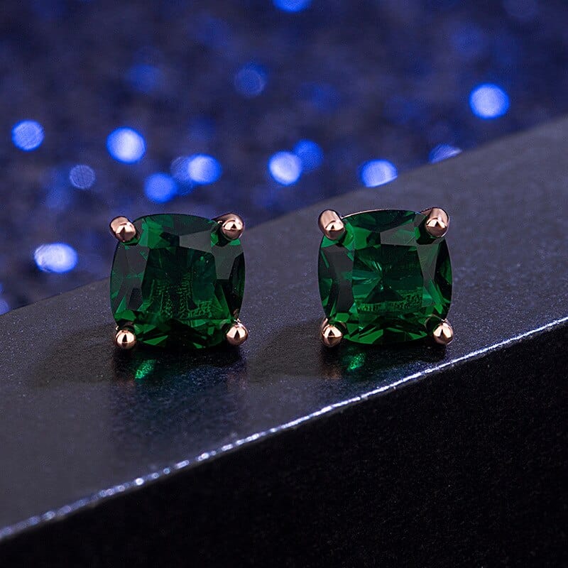 May Emerald Earrings - Birthmonth Deals