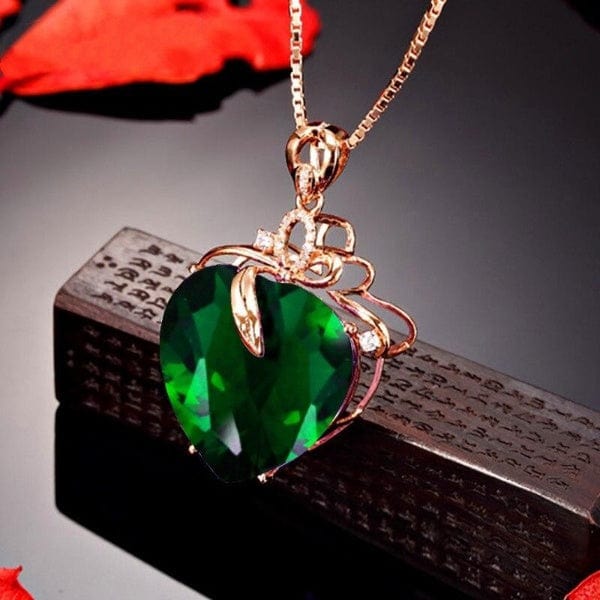 May Emerald Necklace - Birthmonth Deals