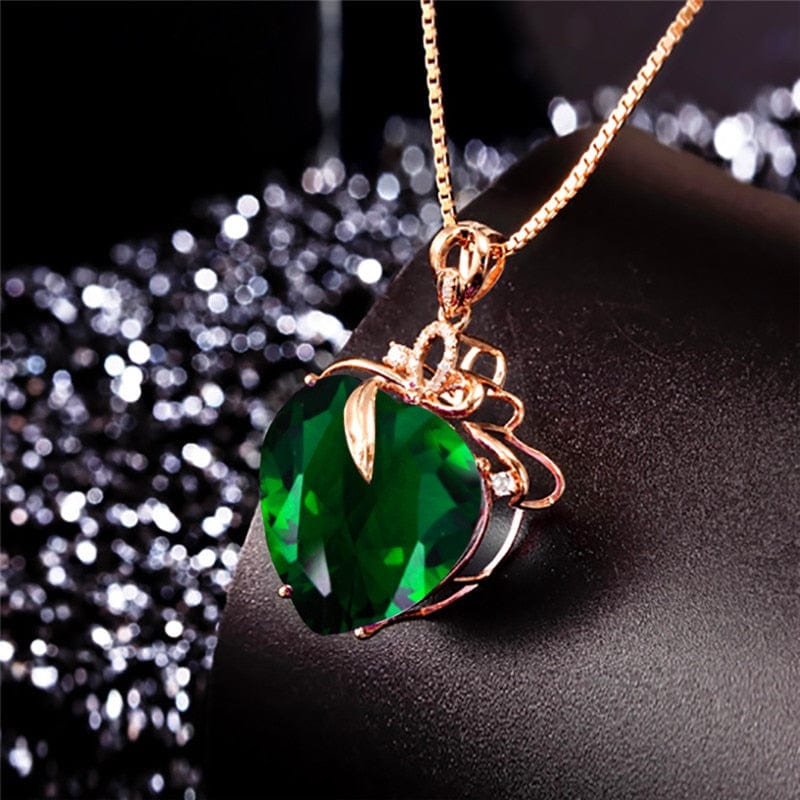 May Emerald Necklace - Birthmonth Deals