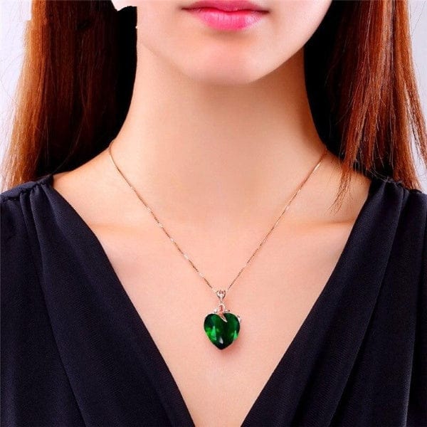 May Emerald Necklace - Birthmonth Deals