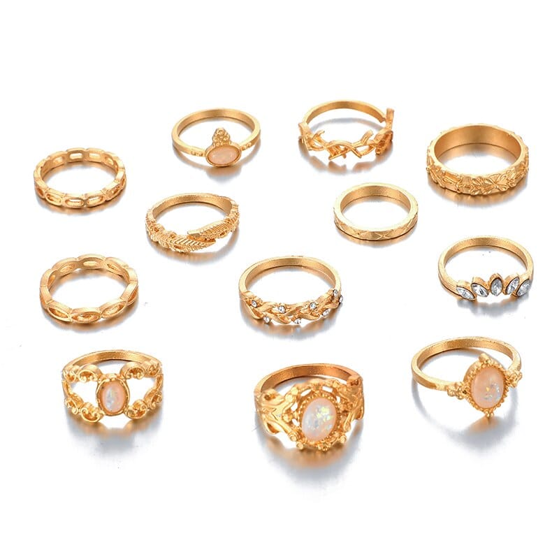 Natalia Bohemian Rings - Birthmonth Deals