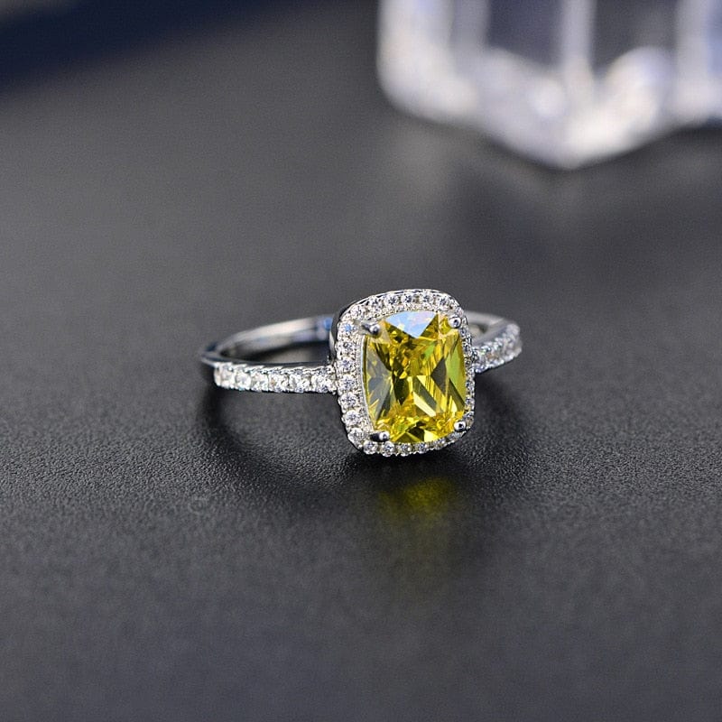 November Citrine Birthstone Ring - Birthmonth Deals