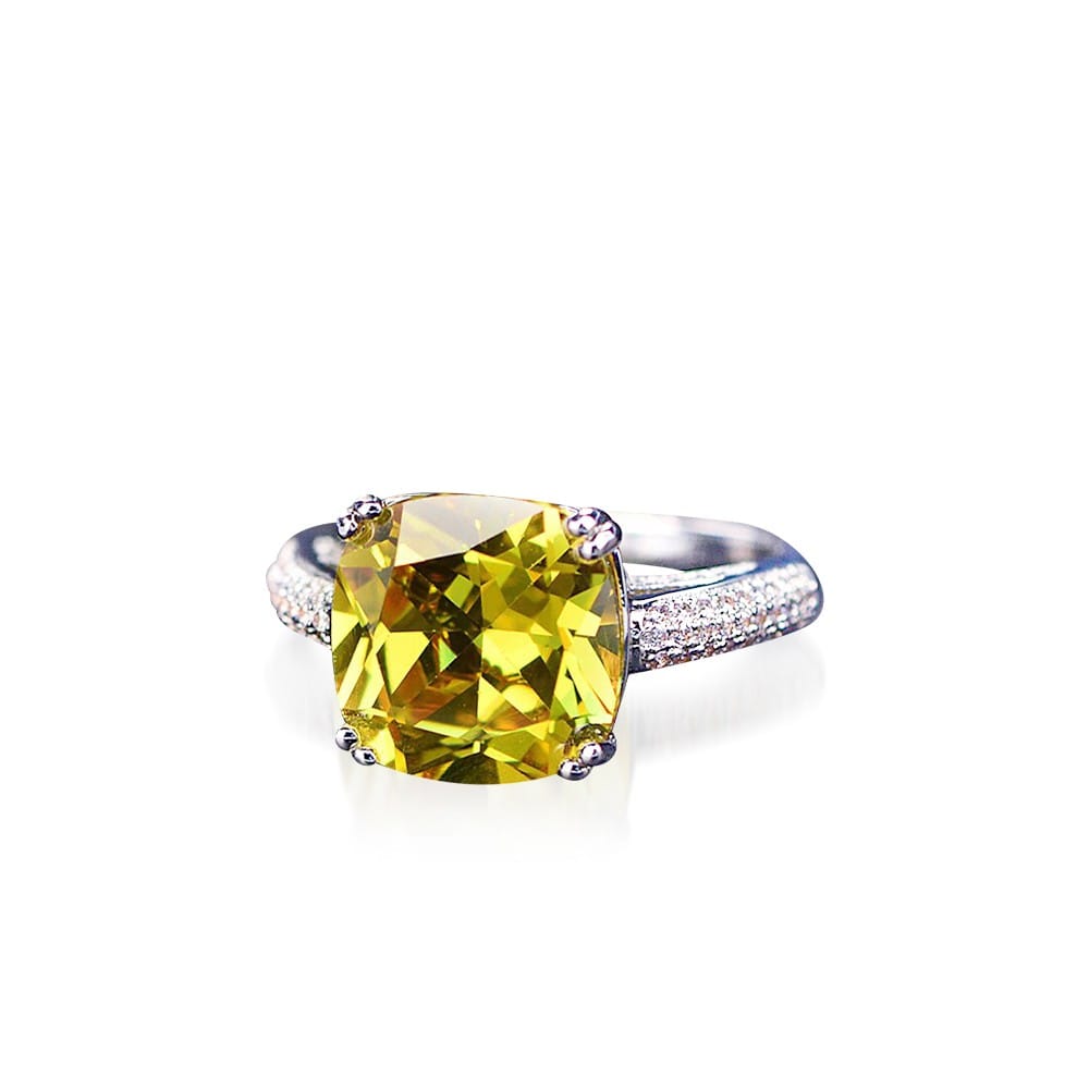 November Topaz Birthstone Ring - Birthmonth Deals