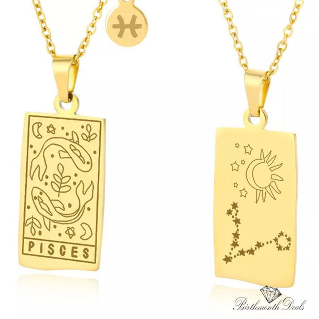 Zodiac Necklace - Birthmonth Deals