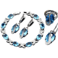 December Zircon Birthstone Jewelry Set