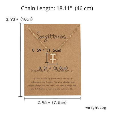 Sagittarius Necklace - Birthmonth Deals