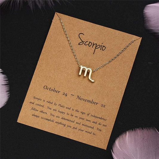 Scorpio Necklace - Birthmonth Deals