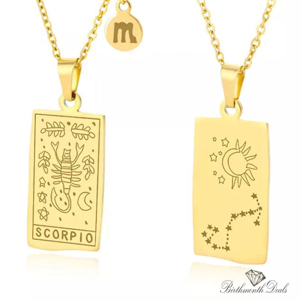 Zodiac Necklace - Birthmonth Deals