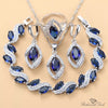 September Sapphire Birthstone Jewelry Set - Birthmonth Deals
