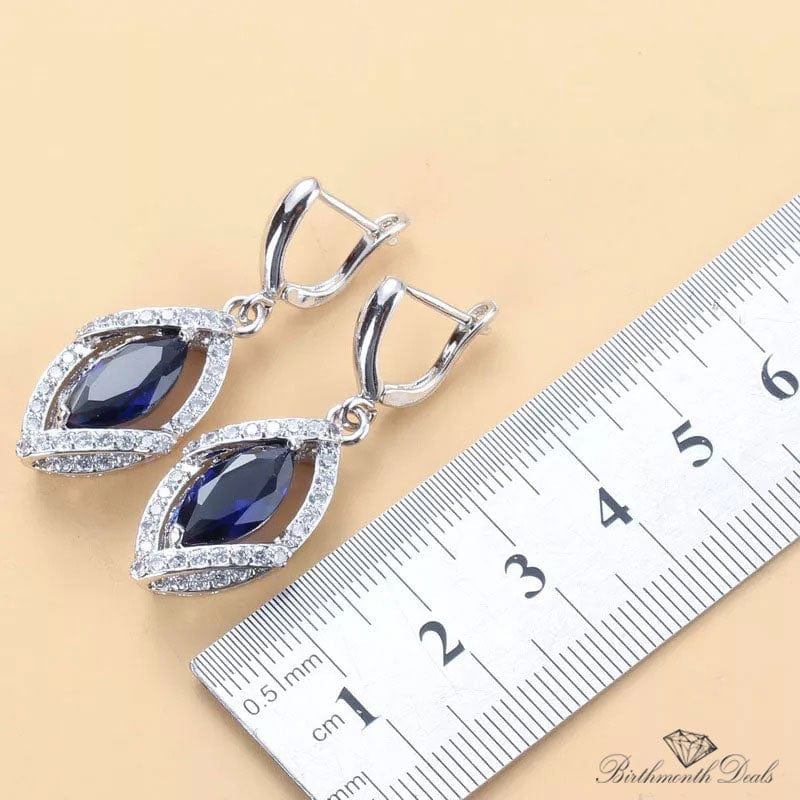 September Sapphire Birthstone Jewelry Set - Birthmonth Deals