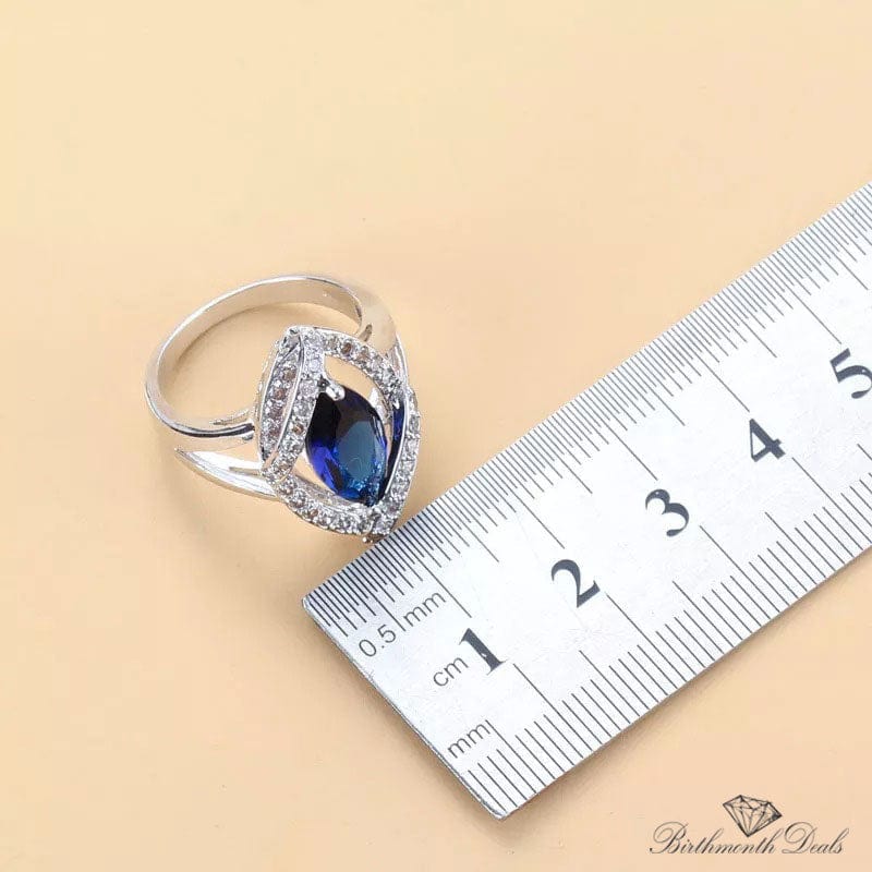 September Sapphire Birthstone Jewelry Set - Birthmonth Deals