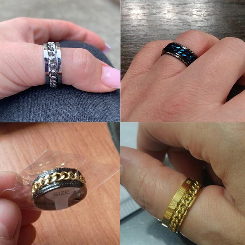 Spinner Chain | Men's Ring - Birthmonth Deals