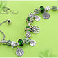 Tree of Life Peridot August Birthstone Charm Bracelet - Birthmonth Deals